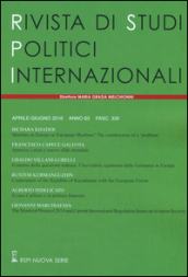 Rivista di studi politici internazionali (2016). Vol. 2