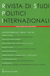 Rivista di studi politici internazionali (2018). Vol. 3