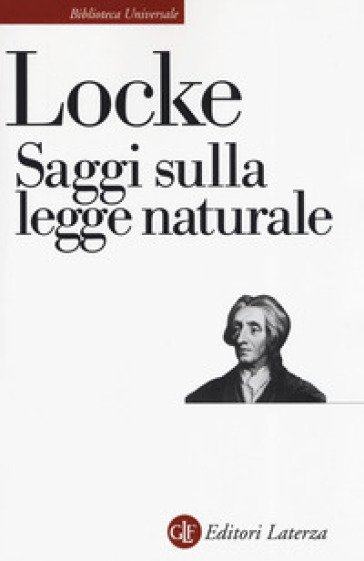 Saggi sulla legge naturale - John Locke