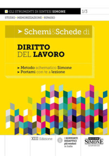 Schemi &amp; schede di diritto del lavoro