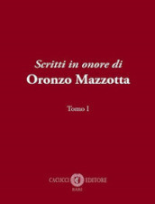 Scritti in onore di Oronzo Mazzotta