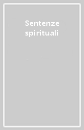 Sentenze spirituali