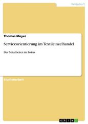 Serviceorientierung im Textileinzelhandel