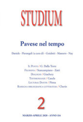 Studium (2020). Vol. 2: Pavese nel tempo