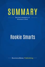 Summary: Rookie Smarts