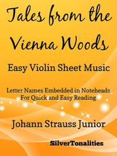 Tales from the Vienna Woods - Easy Violin Sheet Music