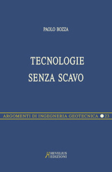 Tecnologie senza scavo - Paolo Bozza