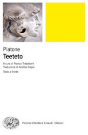 Teeteto. Testo greco a fronte. Ediz. bilingue