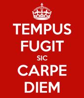 Tempus fugit sic carpe diem