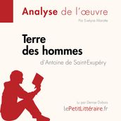 Terre des hommes d Antoine de Saint-Exupéry (Analyse de l oeuvre)