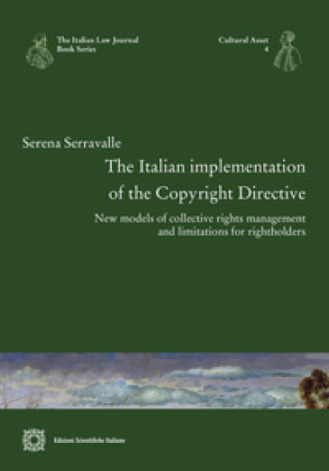 The Italian implementation of the Copyright Directive - Serena Serravalle