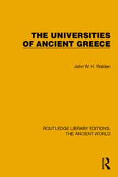 The Universities of Ancient Greece