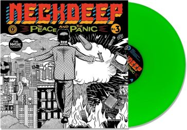 The peace and the panic - neon green - NECK DEEP