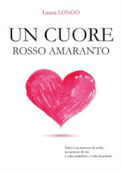 Un cuore rosso amaranto