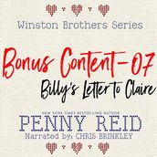 Winston Brothers Bonus Content - 07: Billy s letter to Claire