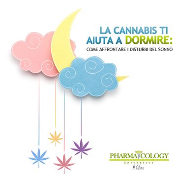 La cannabis ti aiuta a dormire: come affrontare i disturbi del sonno - Pharmacology University