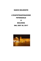 L evapotraspirazione Potenziale a Bologna Dal 2007 Al 2017