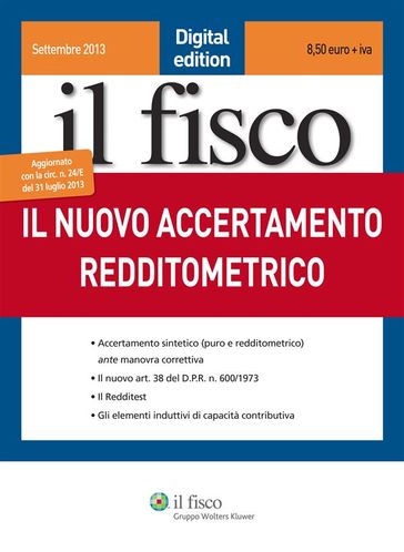 Il nuovo accertamento redditometrico - AA.VV. Artisti Vari