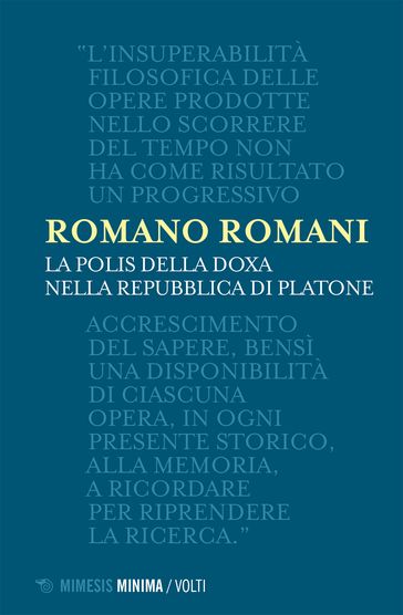 La polis della doxa nella Repubblica di Platone - Romano Romani