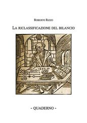 La riclassificazione del bilancio - Quaderno